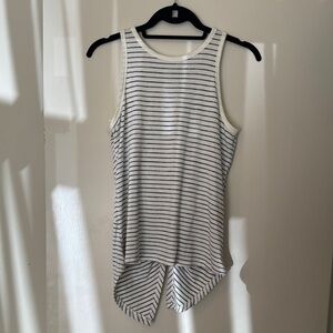 Striped Sleeveless Women's Top